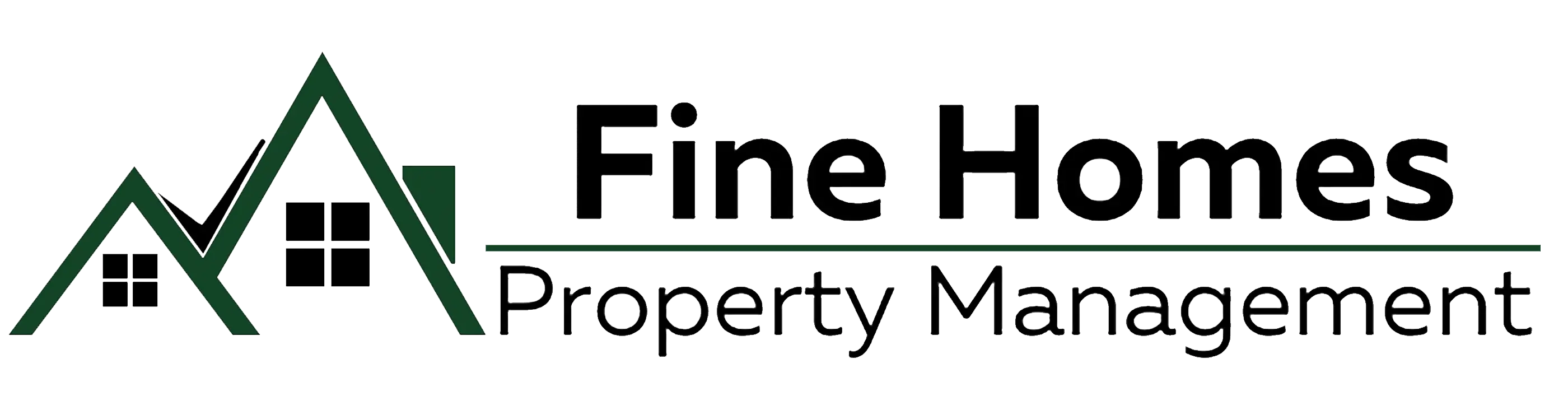 Fine Homes Property Management Logo